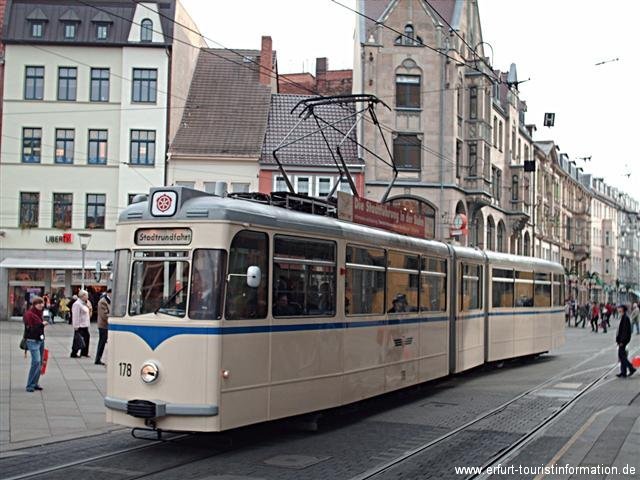 Fahrt mit der historischen Strassenbahn